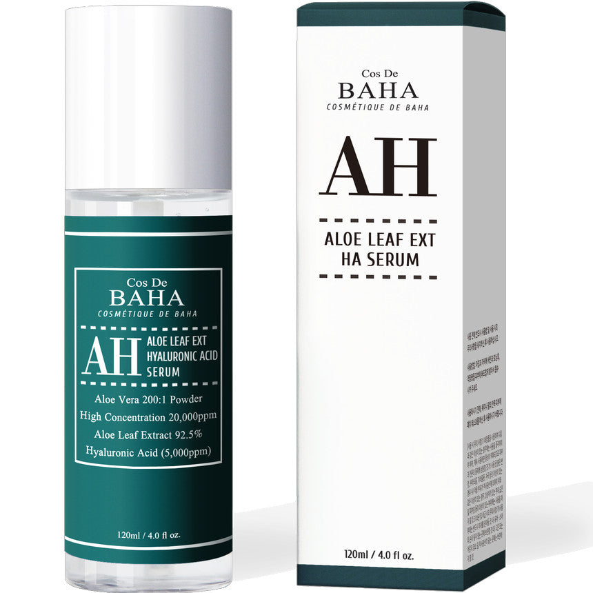 Cos De BAHA AH Aloe Leaf Ext Hyaluronic Acid Serum 120ml