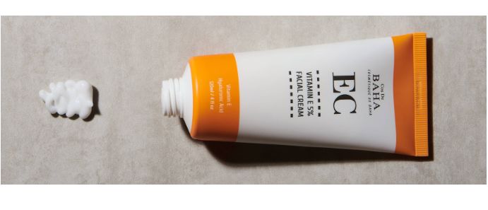 Cos De BAHA EC Tocopheryl acetate (Vitamin E) 5% with Niacinamide Facial Cream 120ml