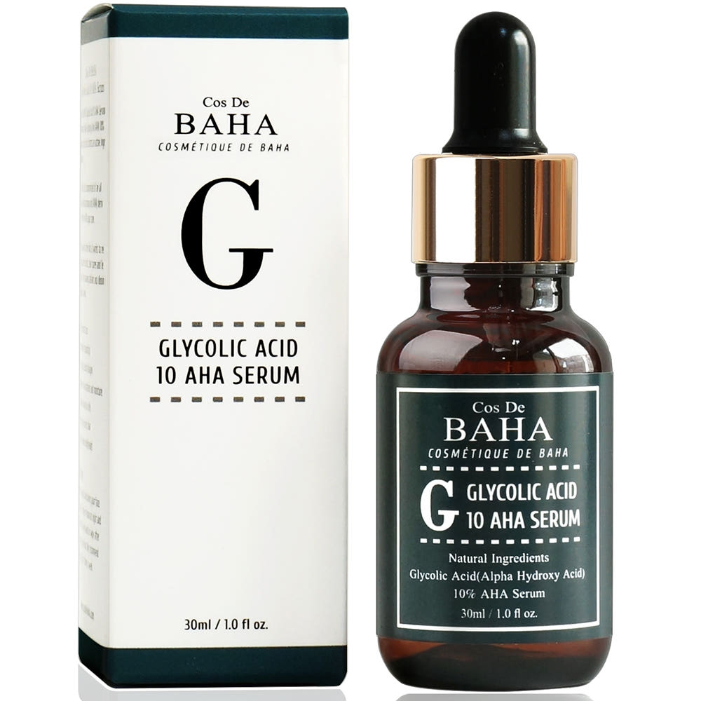 Cos De BAHA G Glycolic Acid 10% AHA Serum 30ml