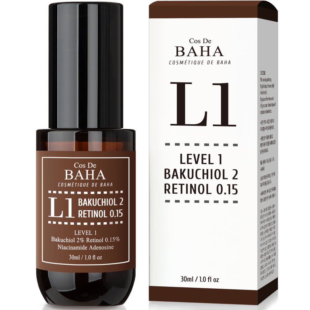 Cos De BAHA L1 Bakuchiol 2% + Retinol 0.15% Serum 30ml - JOSEPH BEAUTY