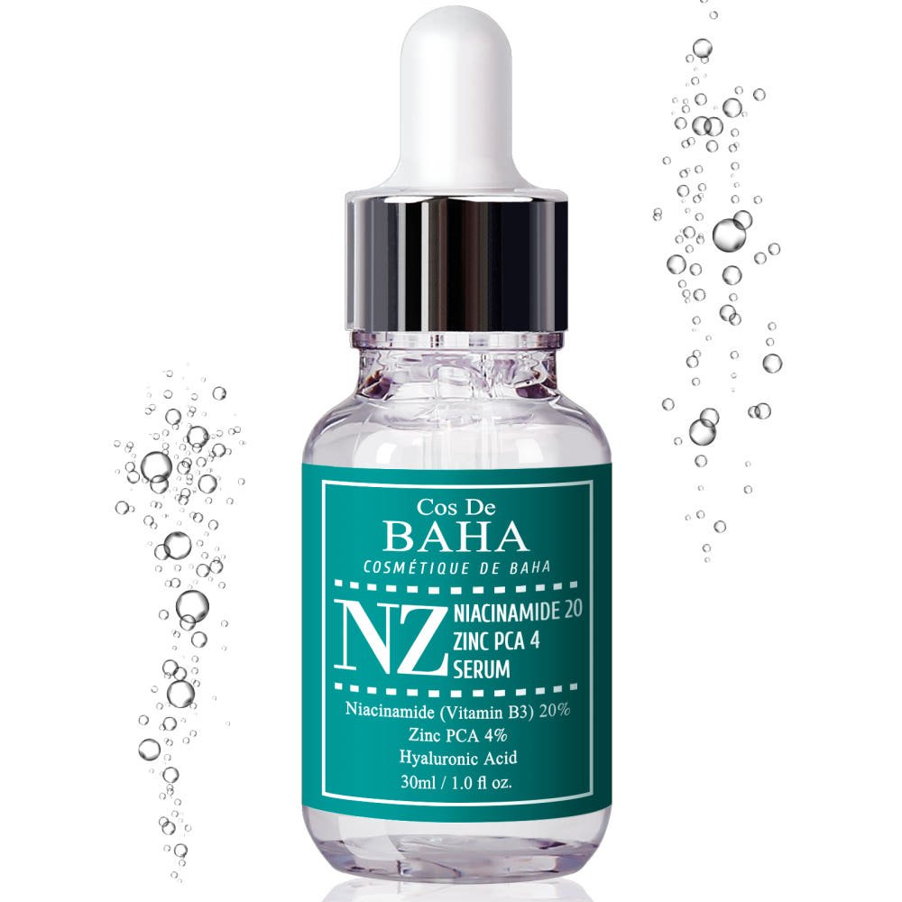 Cos De BAHA NZ Niacinamide 20% + Zinc 4% Serum 30ml - JOSEPH BEAUTY