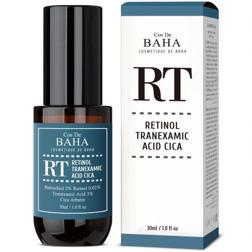 Cos De BAHA RT Retinol 0.02% + Tranexamic Acid & Bakuchiol 2% Serum 30ml
