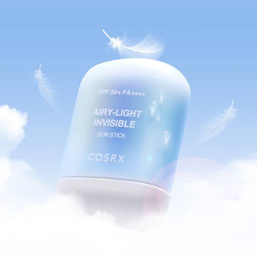 COSRX Airy - Light Invisible Sun Stick SPF50+ PA++++ 19g - JOSEPH BEAUTY