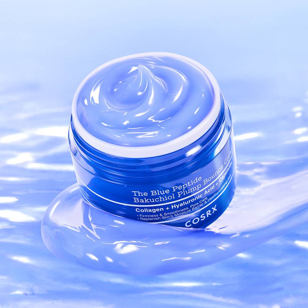 COSRX The Blue Peptide Bakuchiol Plump Bounce Cream 50g