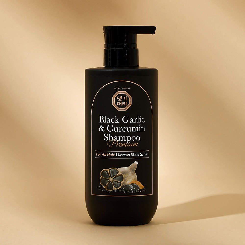 [Daeng Gi Meo Ri] Premium Black Garlic & Curcumin Shampoo 500ml - JOSEPH BEAUTY