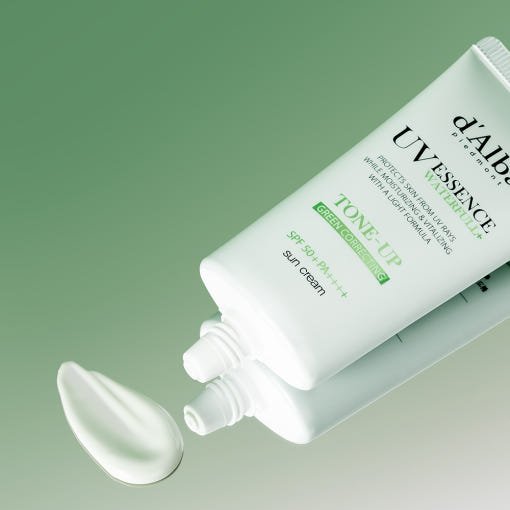 d'Alba Clean Tea Tree Liposome Tone - Up Sun Cream (Green) SPF50+ PA++++ 50ml - JOSEPH BEAUTY