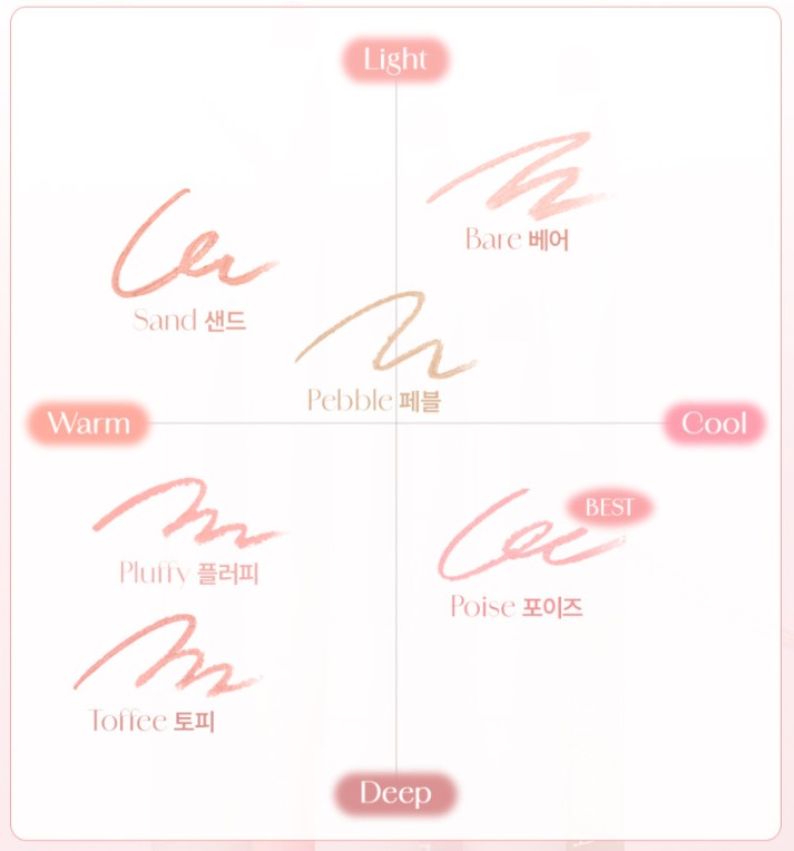 [DEAR DAHLIA] Dressy Velvet Lip Pencil 0.45g (6colors)