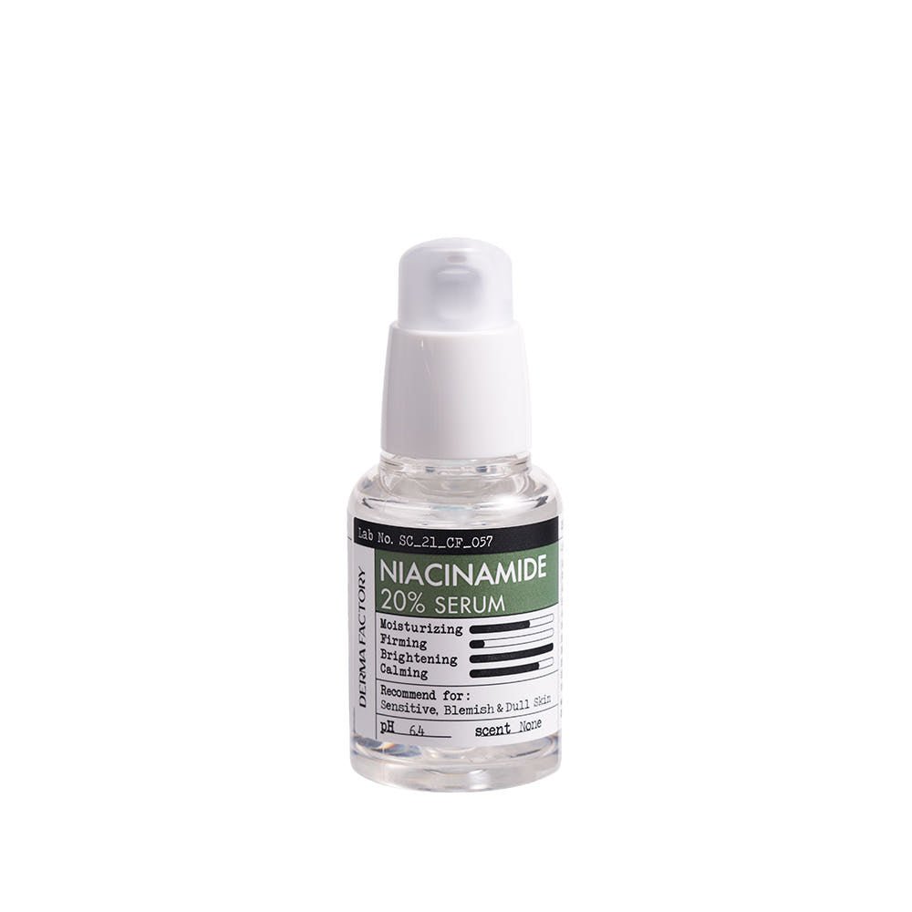 DERMA FACTORY Niacinamide 20% Serum 30ml - JOSEPH BEAUTY