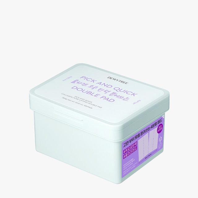 DEWYTREE Pick And Quick Collagen Pore Lifting Double Pad 380g/100ea