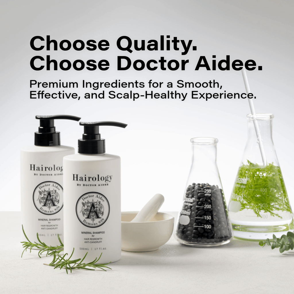 [Doctor Aidee] Hairology By Doctor Aidee Vegan Itchy Scalp Relief Shampoo Moisturizing Soothing Strengthening Purifying 200ml - JOSEPH BEAUTY