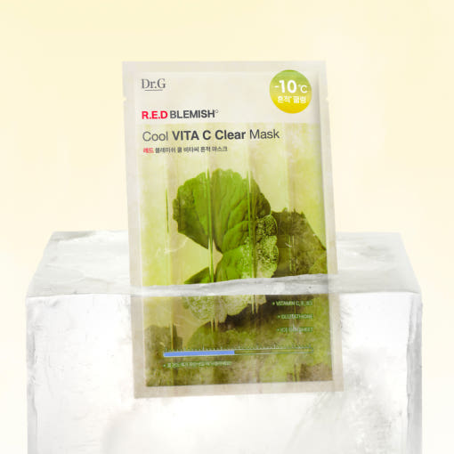 Dr.G RED BLEMISH Cool Vita C Clear Mask 30g X 10ea