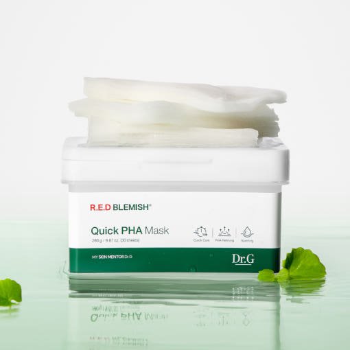 Dr.G RED BLEMISH Quick PHA Mask Sheet 280g/30ea - JOSEPH BEAUTY