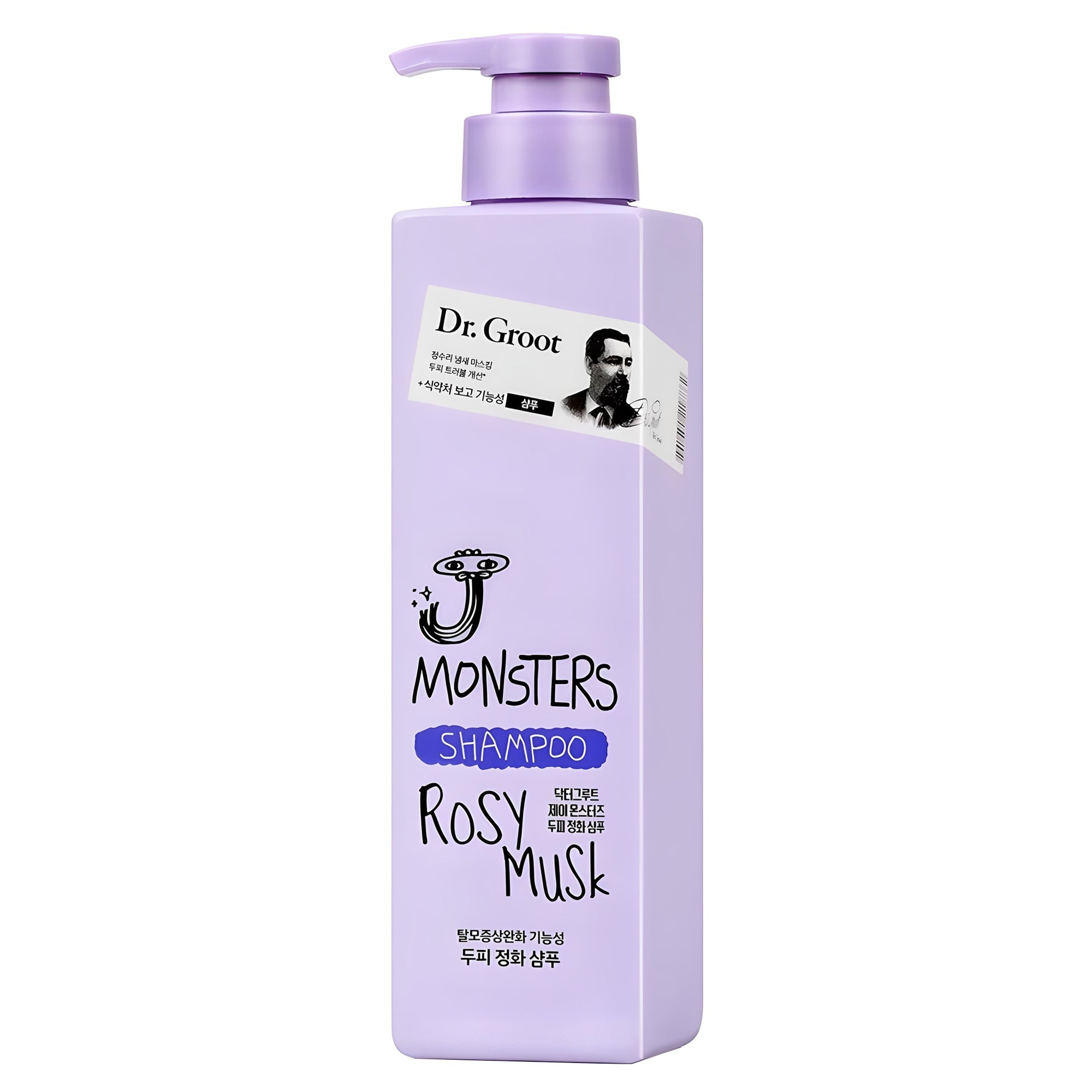 Dr.Groot J Monsters Shampoo Rosy Musk 400ml - JOSEPH BEAUTY