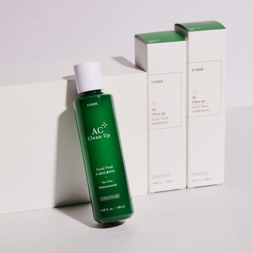 ETUDE AC Clean Up Facial Fluid 180ml - JOSEPH BEAUTY