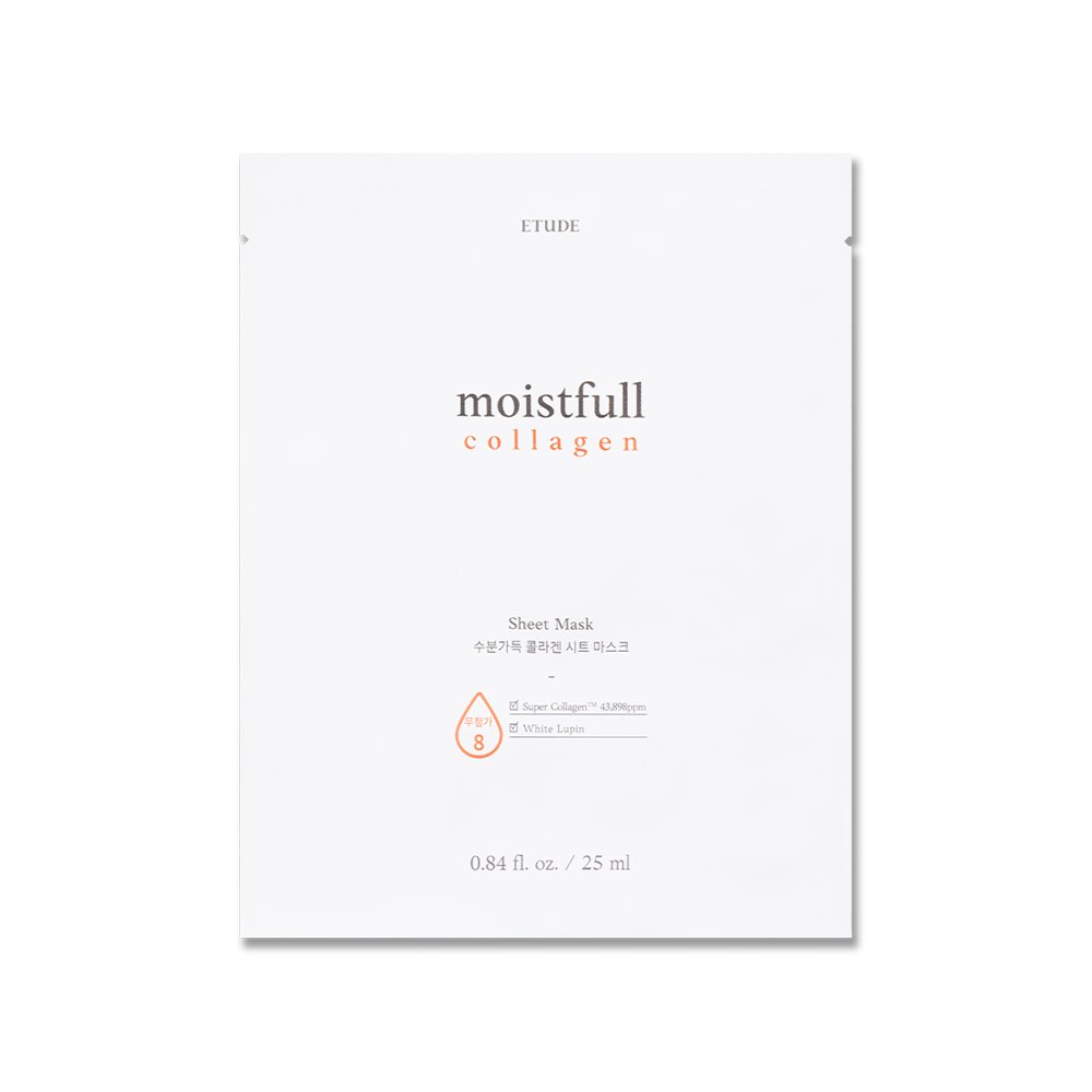 ETUDE Moistfull Collagen Sheet Mask 25ml X 10ea