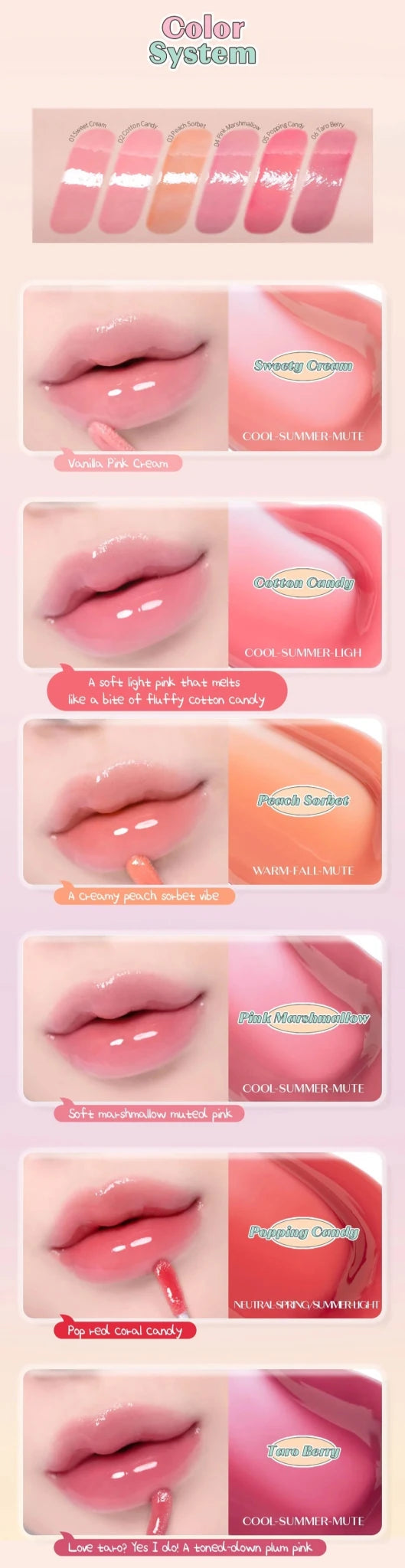 ETUDE Overglowy Gloss Sarr Sweeties 3g - JOSEPH BEAUTY
