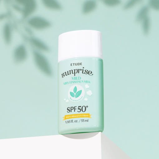 ETUDE Sunprise Mild Airy Finish Sun Milk SPF50+ PA++++ 55ml - JOSEPH BEAUTY
