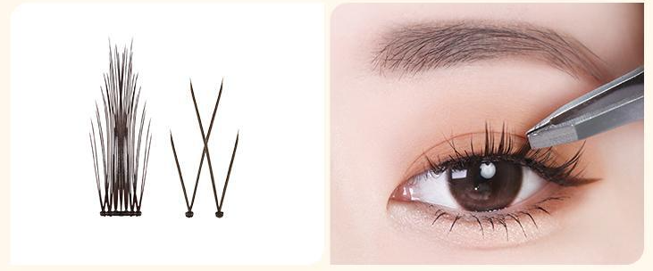 Faux cils individuels Fillimilli Point Piece (8,11mm)(80 pcs) #Mellow Point