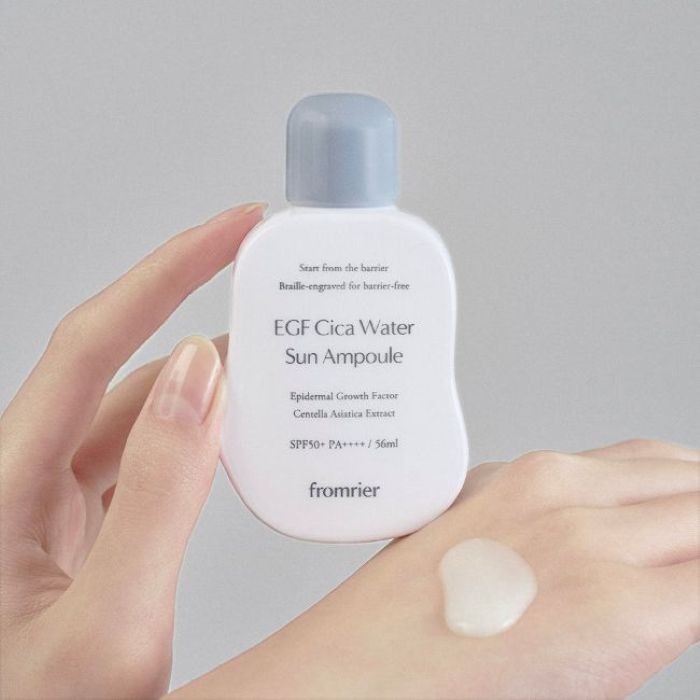 fromrier EGF Cica Water Sun Ampoule SPF50+ PA++++ 56ml - JOSEPH BEAUTY