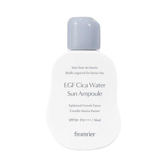 fromrier EGF Cica Water Sun Ampoule SPF50+ PA++++ 56ml - JOSEPH BEAUTY