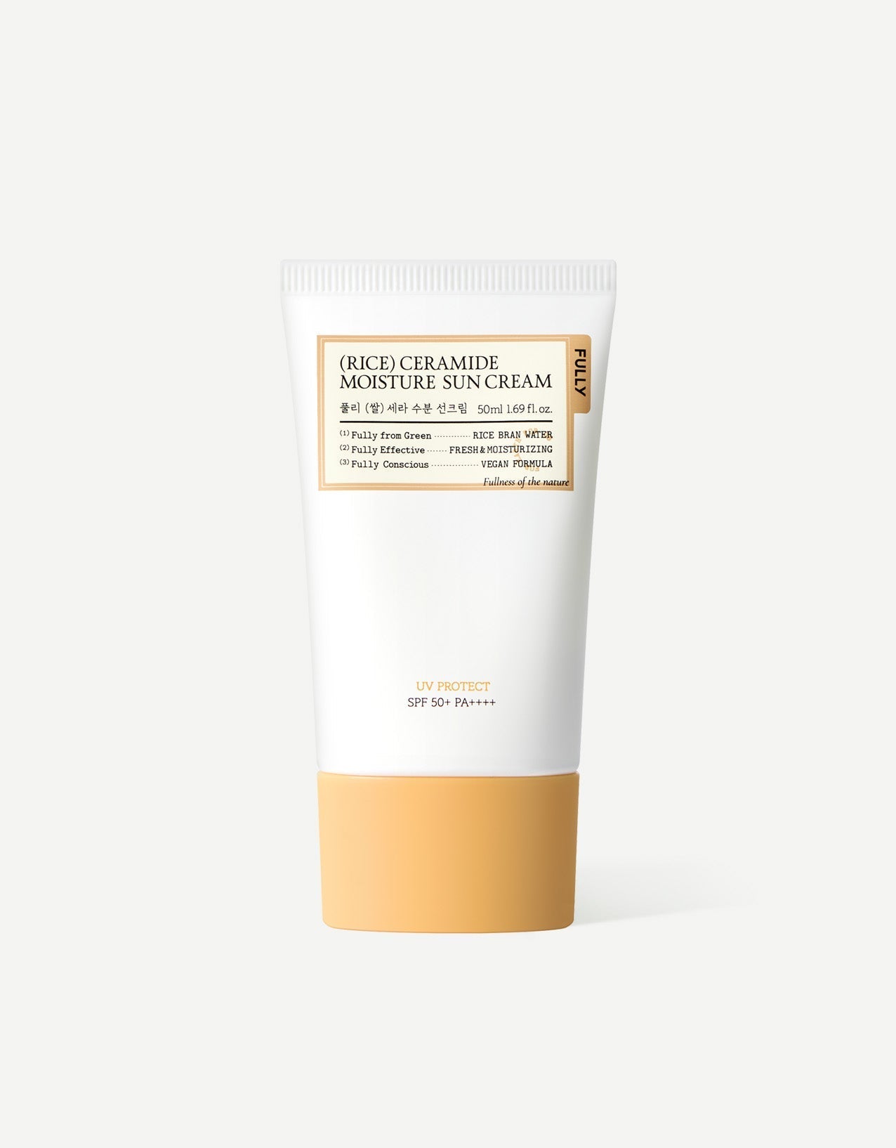 FULLY RICE CERAMIDE MOISTURE SUN CREAM 50ml