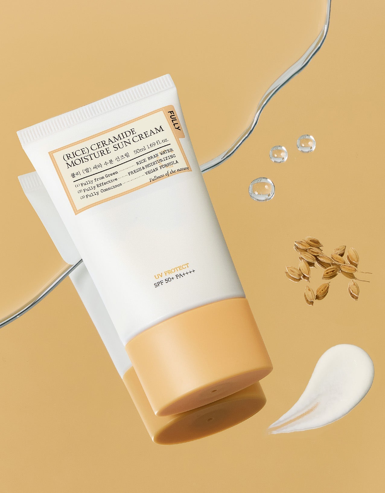 FULLY RICE CERAMIDE MOISTURE SUN CREAM 50ml