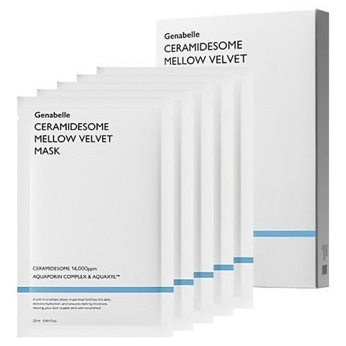 Genabelle Ceramidesome Mellow Velvet Mask 25ml X 5ea - JOSEPH BEAUTY