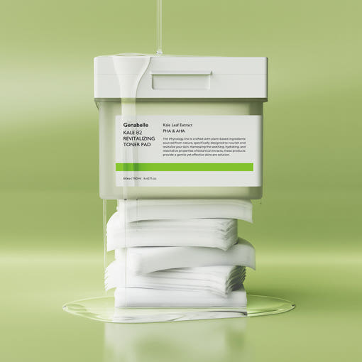 Genabelle Kale 82 Revitalizing Toner Pad 190ml/60ea