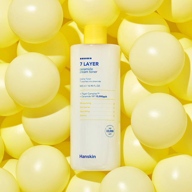 Hanskin 7 Layer Ceramide Cream Toner 500ml