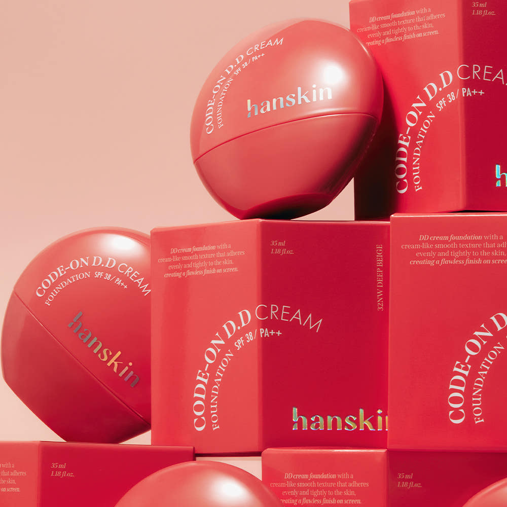 Hanskin CODE-ON DD Cream Foundation SPF38 PA++ 35ml (5colors)