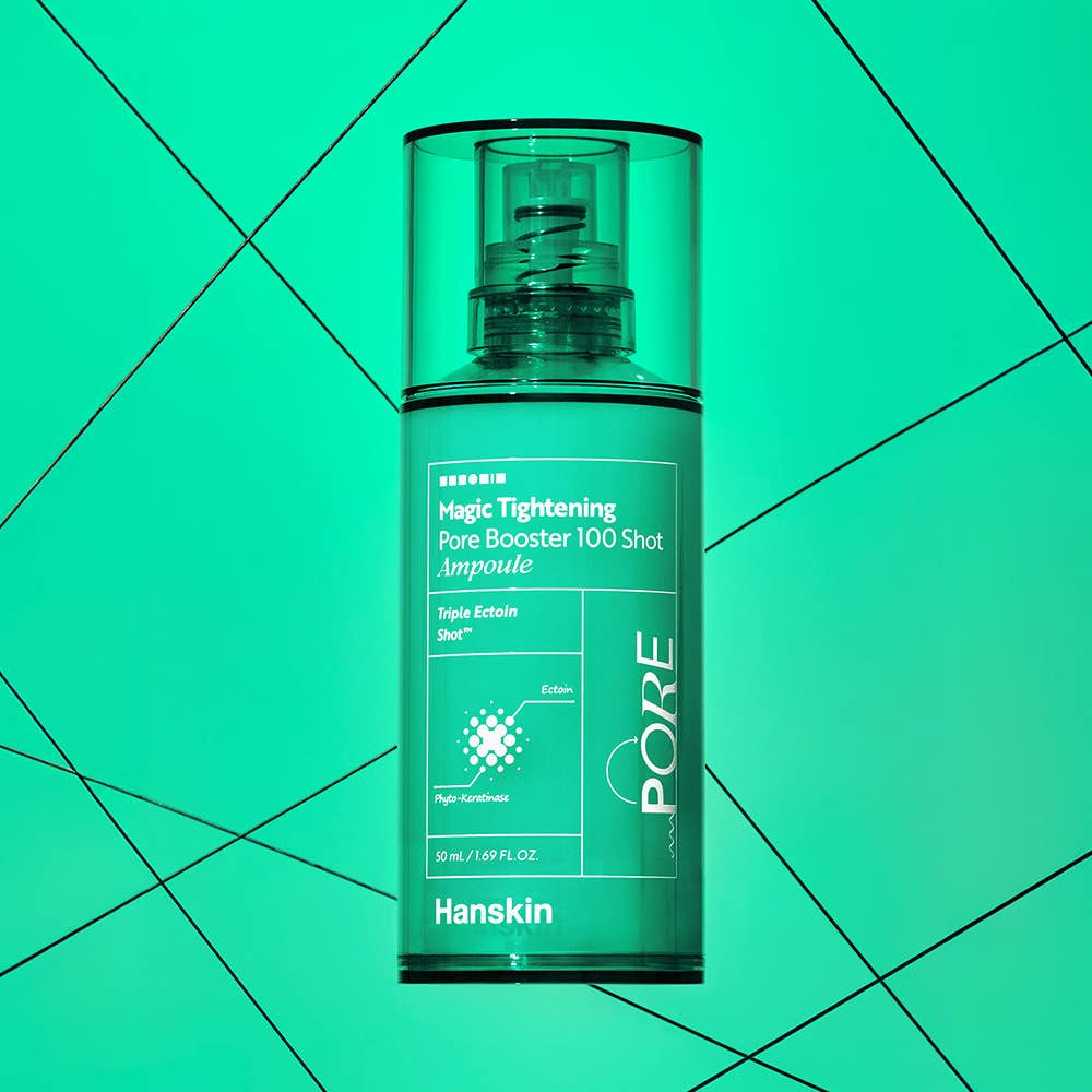 Hanskin Magic Tightening Pore Booster 100 Shot Ampoule 50ml - JOSEPH BEAUTY