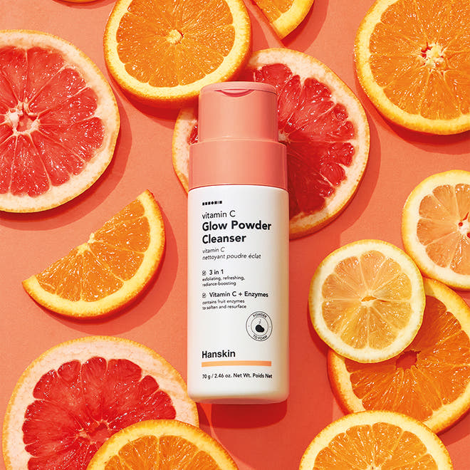 Hanskin Vitamin C Glow Powder Cleanser 70g