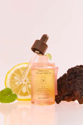 HEVEBLUE Chaga CiCa Yuja 99% Drop Oil 30ml - JOSEPH BEAUTY