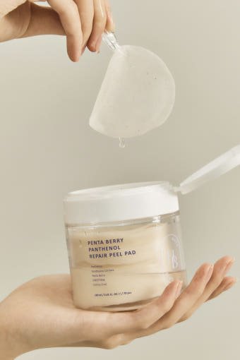 HEVEBLUE Penta Berry Panthenol Repair Peel Pad 160ml/70ea - JOSEPH BEAUTY