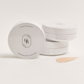 HEVEBLUE Pentaberry Glow Foundation Cushion SPF50+ PA++++ 15g (3colors)