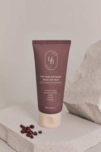 HEVEBLUE Pot Pore Peptamin Wash Off Pack 100g - JOSEPH BEAUTY