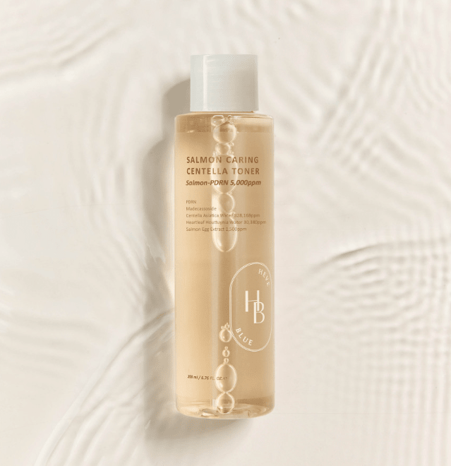 HEVEBLUE Salmon Caring Centella Toner 200ml - JOSEPH BEAUTY