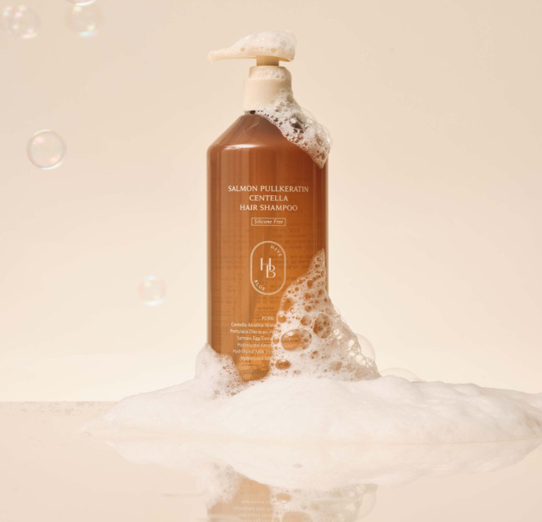 HEVEBLUE Salmon Pullkeratin Centella Hair Shampoo 500ml