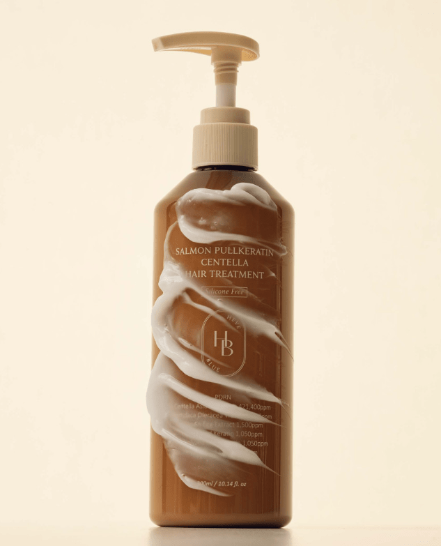 HEVEBLUE Salmon Pullkeratin Centella Hair Treatment 300ml - JOSEPH BEAUTY
