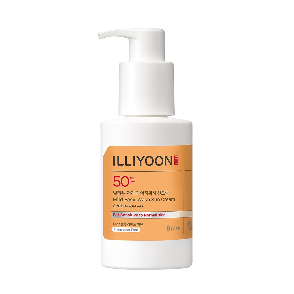 ILLIYOON Mild Easy Wash Sun Cream SPF50+ PA++++ 150ml