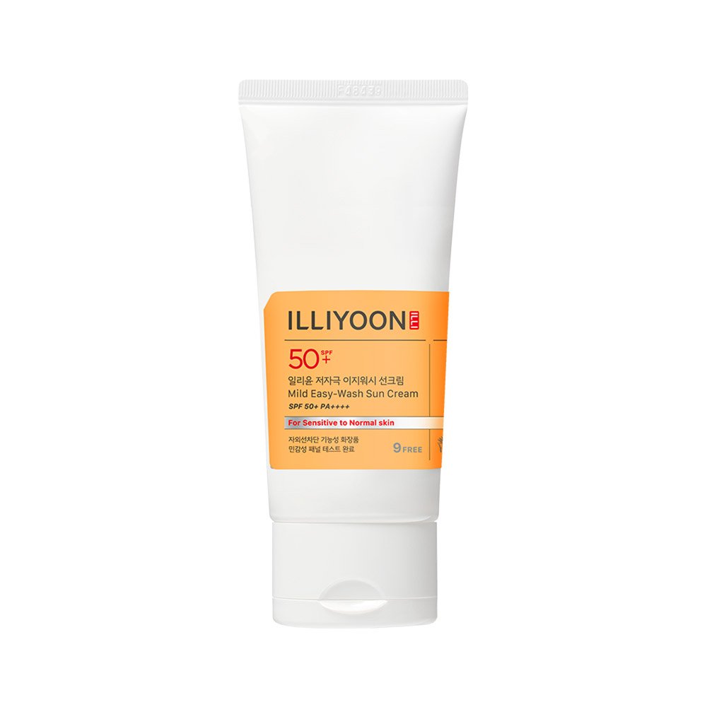 ILLIYOON Mild Easy Wash Sun Cream SPF50+ PA++++ 80ml