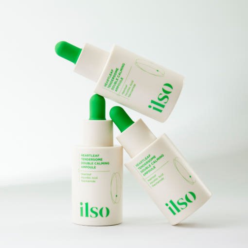 ilso Heartleaf Tendersome Double Calming Ampoule 30ml - JOSEPH BEAUTY