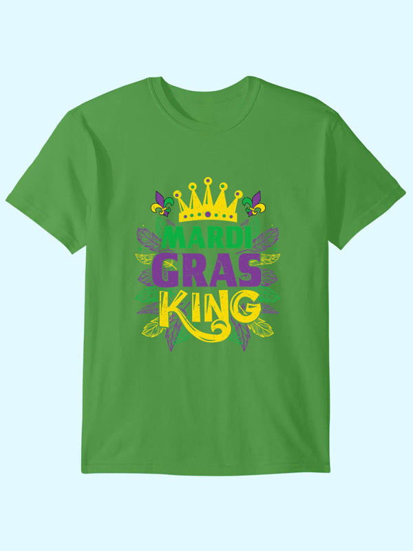 New KING letter printed pattern short-sleeved T-shirt top
