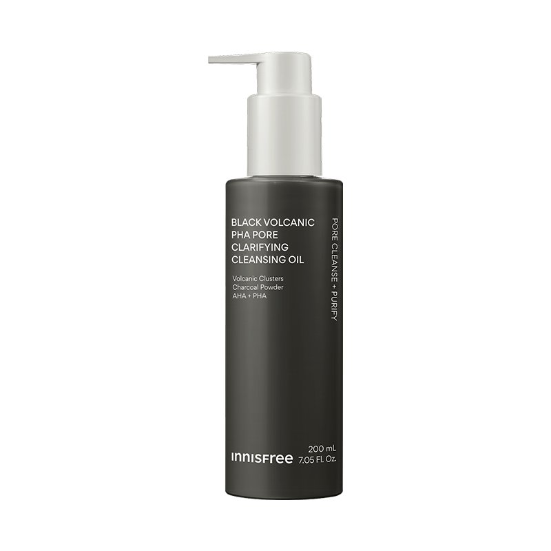 innisfree Black Volcanic PHA Pore Cleansing Oil 200ml