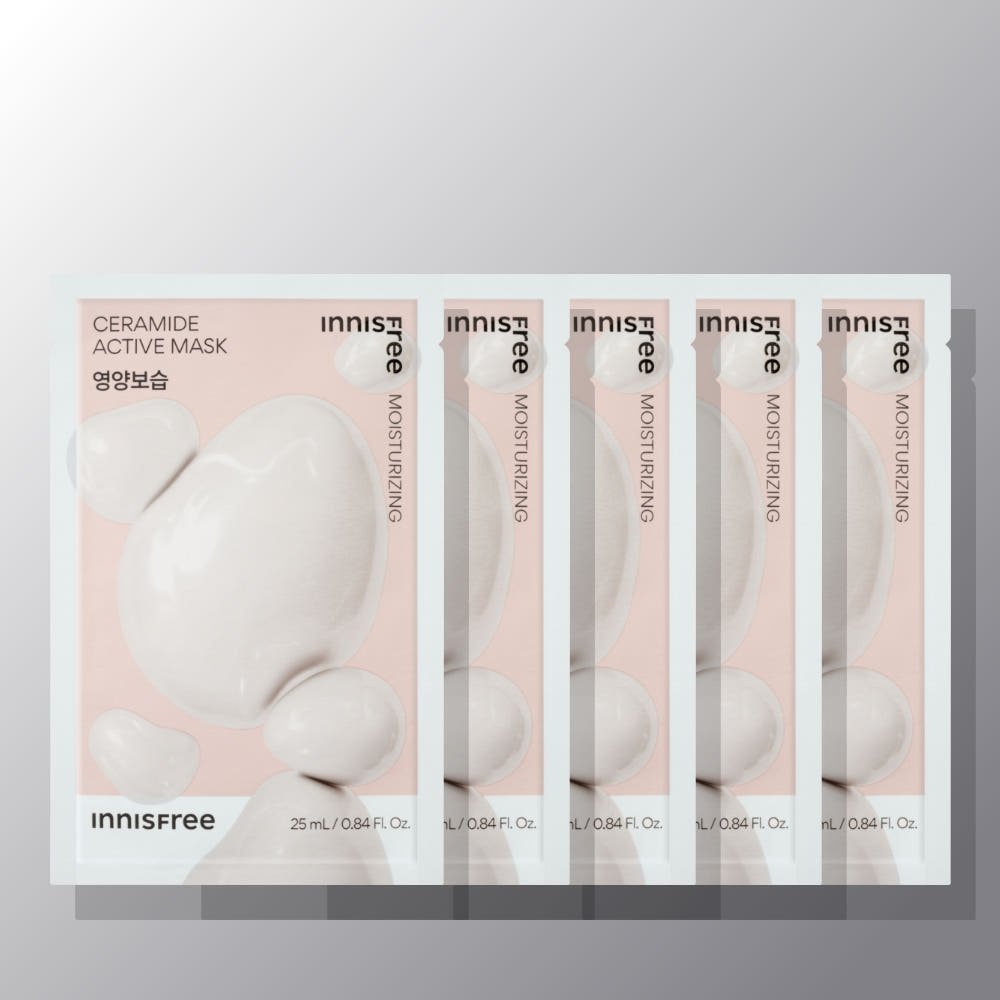 innisfree Ceramide Active Mask 25ml X 5ea - JOSEPH BEAUTY