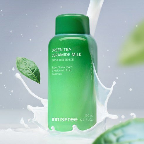 innisfree Green Tea Ceramide Milk Barrier Essence 160ml - JOSEPH BEAUTY