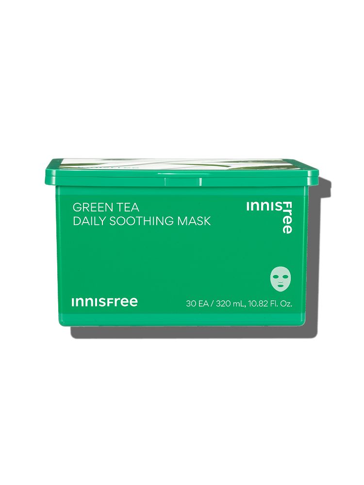 innisfree Green Tea Daily Soothing Mask 320ml/30ea - JOSEPH BEAUTY