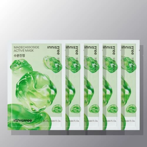 innisfree Madecassoside Active Mask 25ml X 5ea - JOSEPH BEAUTY