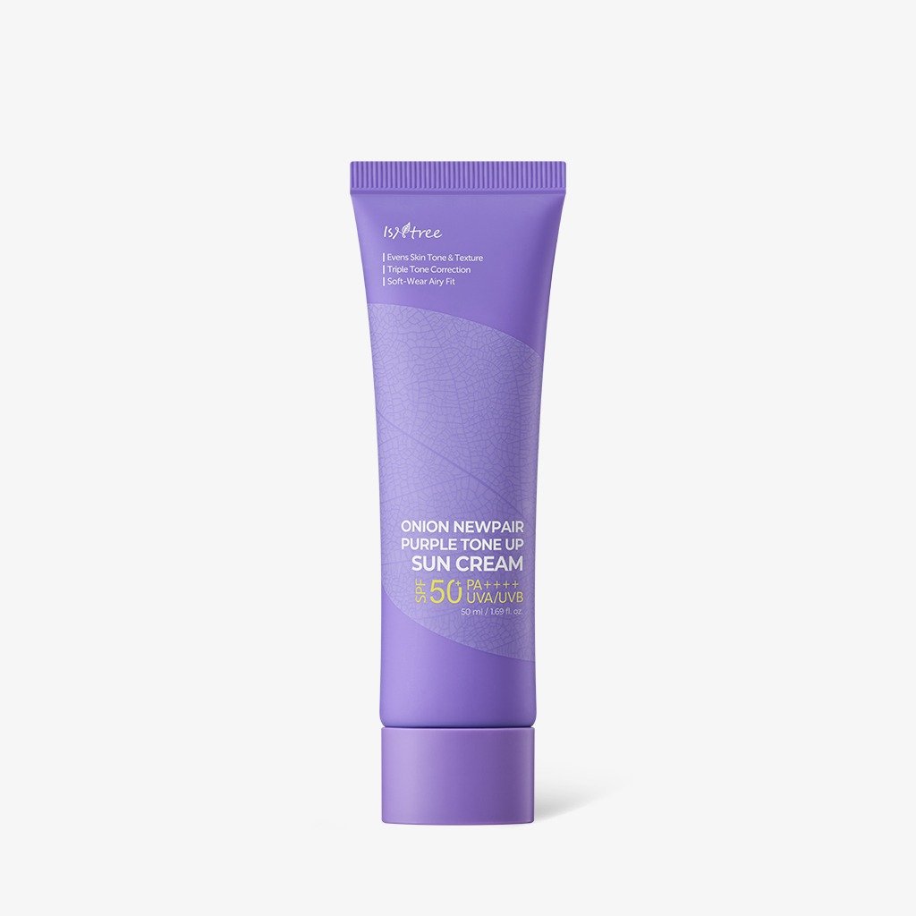 Isntree Onion Newpair Purple Tone Up Sun Cream SPF50+ PA++++ 50ml