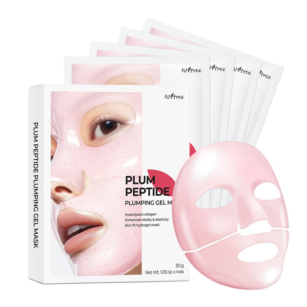 Isntree Plum Peptide Plumping Gel Mask 30g X 4ea